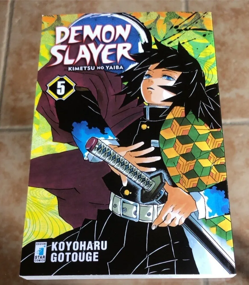 Manga n.5 Demon Slayer-Kimetsu no yaiba