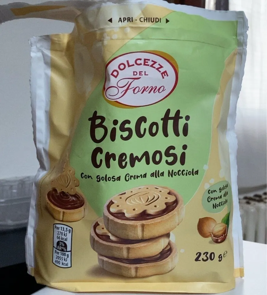 Biscotti cremosi
