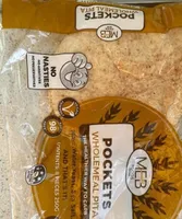 Wholemeal pita pockets