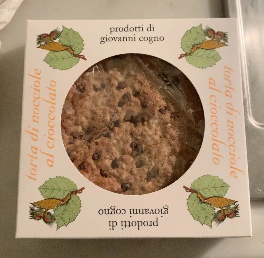 Torta di nocciola al cioccolato