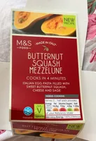 Butternut squash mezzelune
