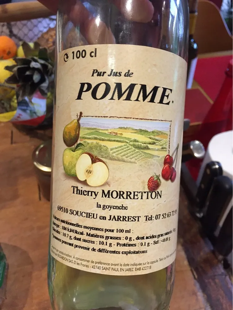 Pur jus de pomme
