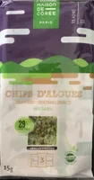 Chips d’algues wasabi