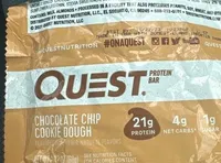 Chocolate Chip Cookie Dough Protein Bar