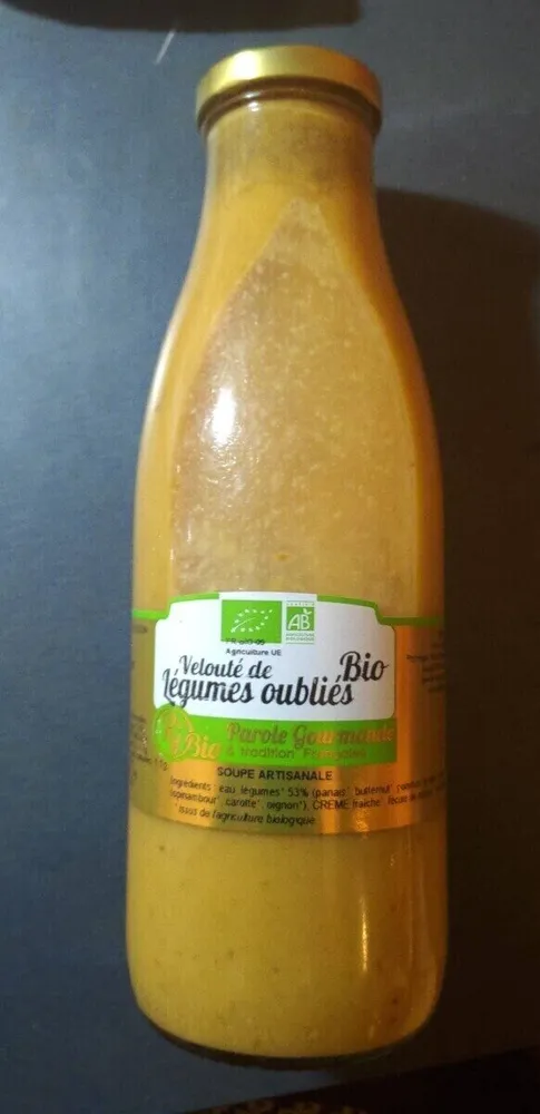 Velouté de légumes oubliés Bio
