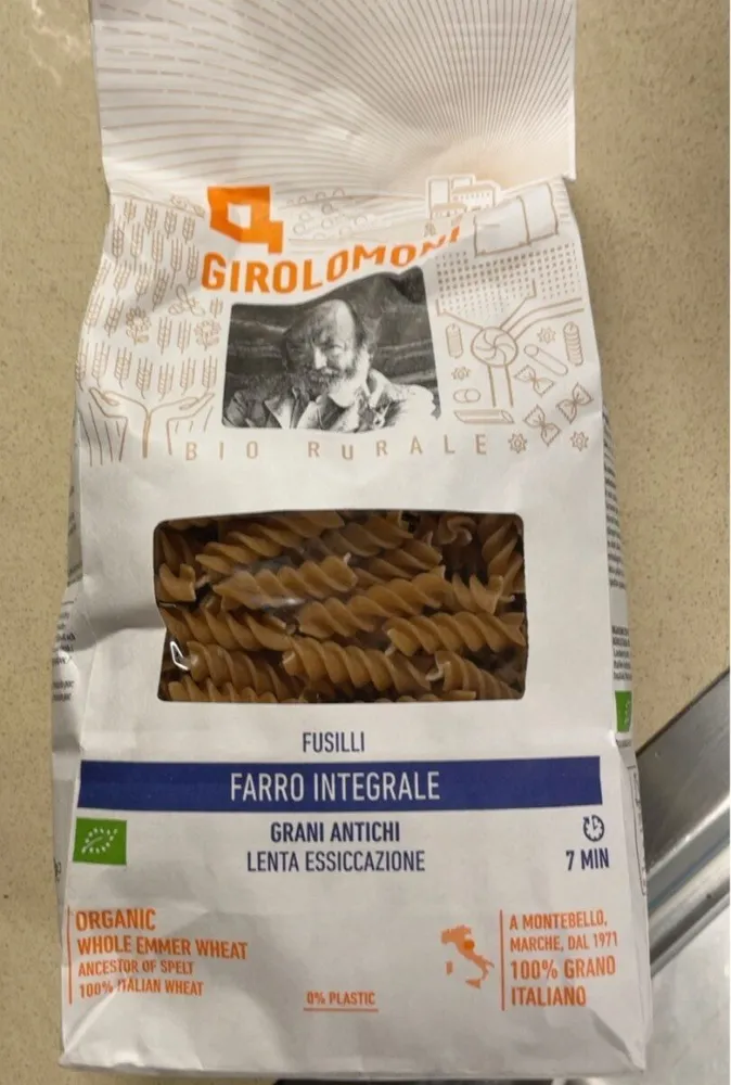 Fusilli farro integrale
