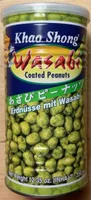 Erdnüsse mit Wasabi