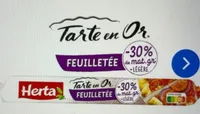 Pâte feuilletée -30% mg