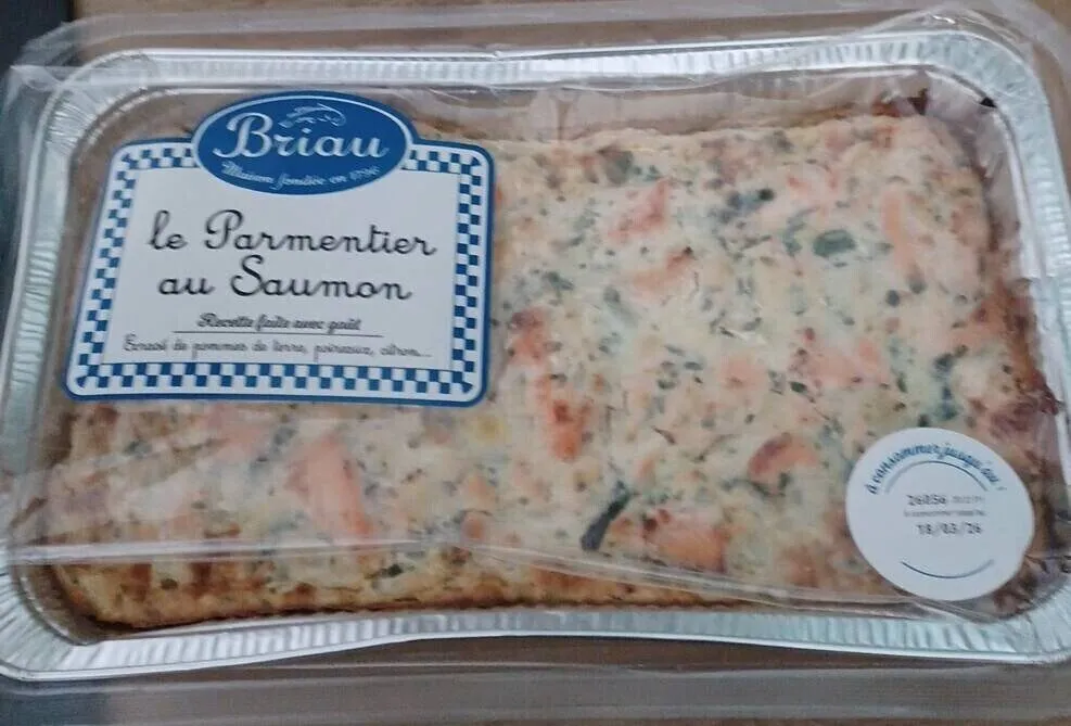 Le parmentier au saumon