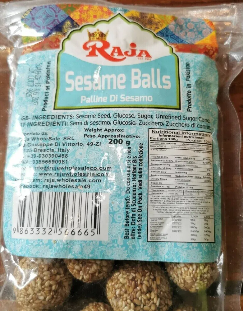 Sesame balls