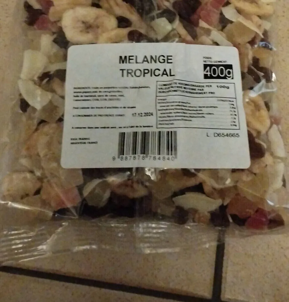 Mélange tropical