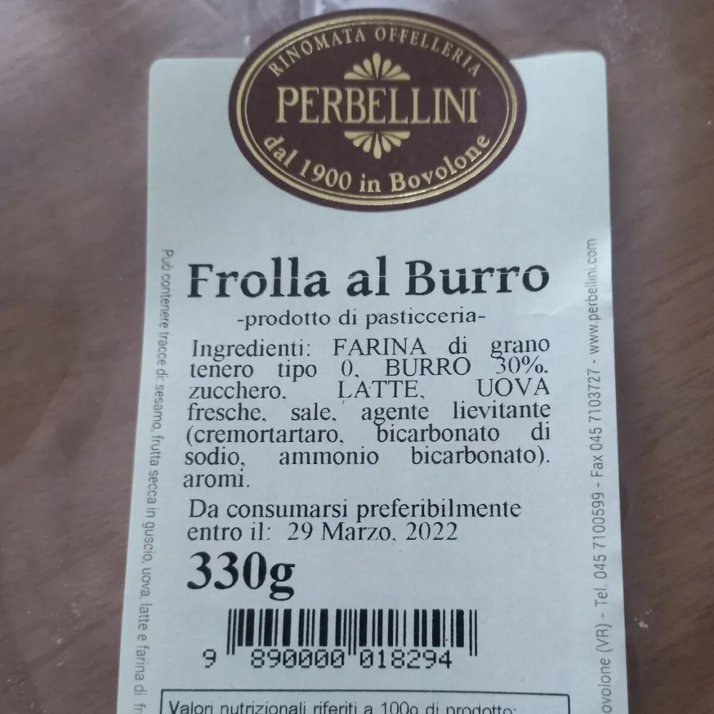 Frolla al burro
