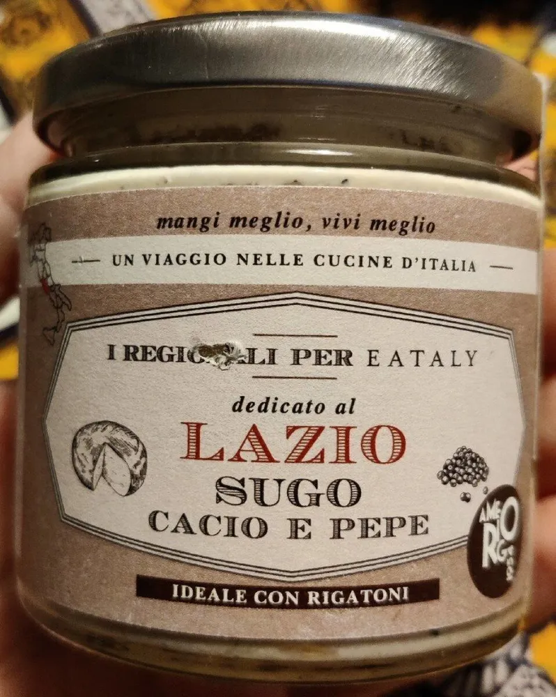 Sugo cacio e pepe