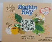 Sucre de canne et stévia