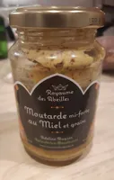 Moutarde mi-forte au miel