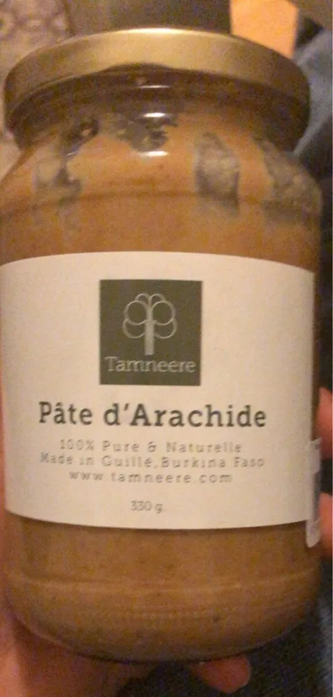 Pate d’arachide