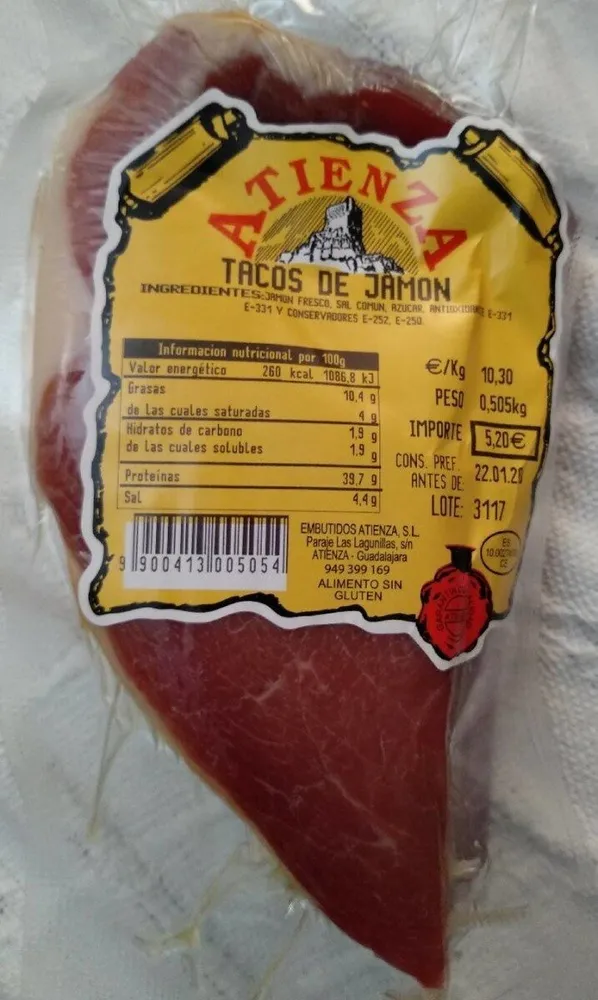 Tacos de Jamón