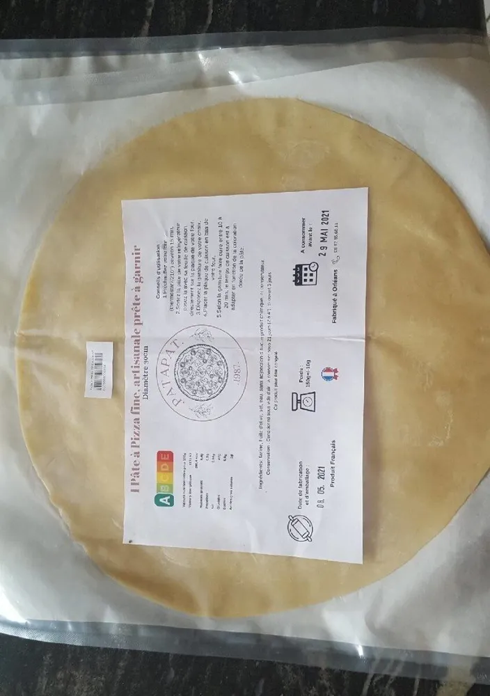 pâte a pizza artisanale