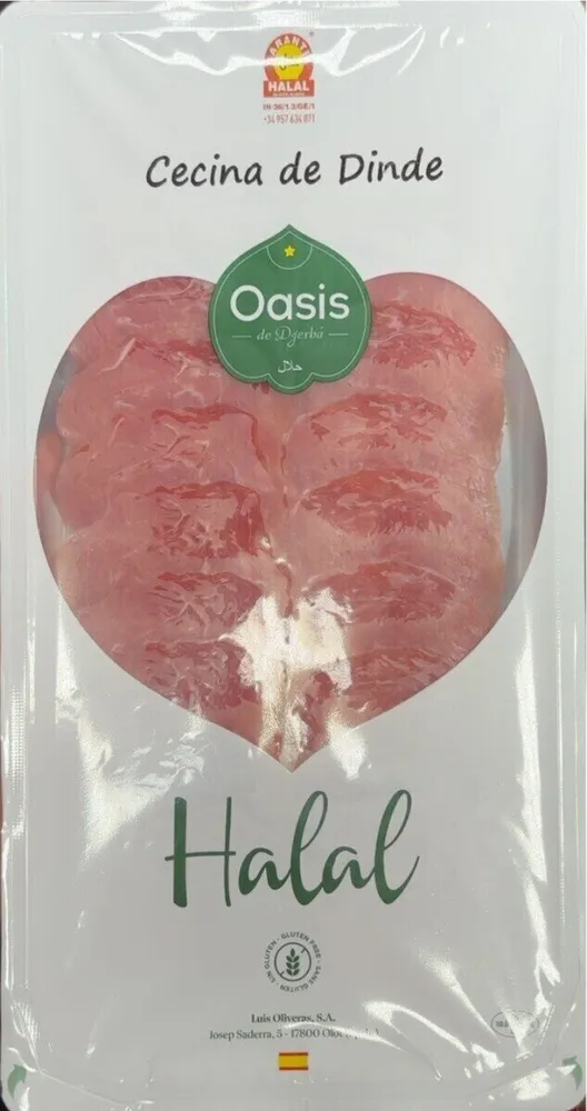 Cecina de dinde