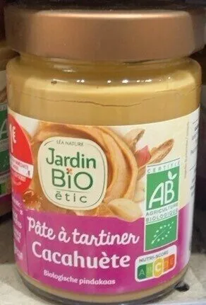 Pate à tartiner cacahouète