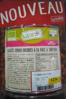 Carrés choc fourrés à la pâte à tartiner bio