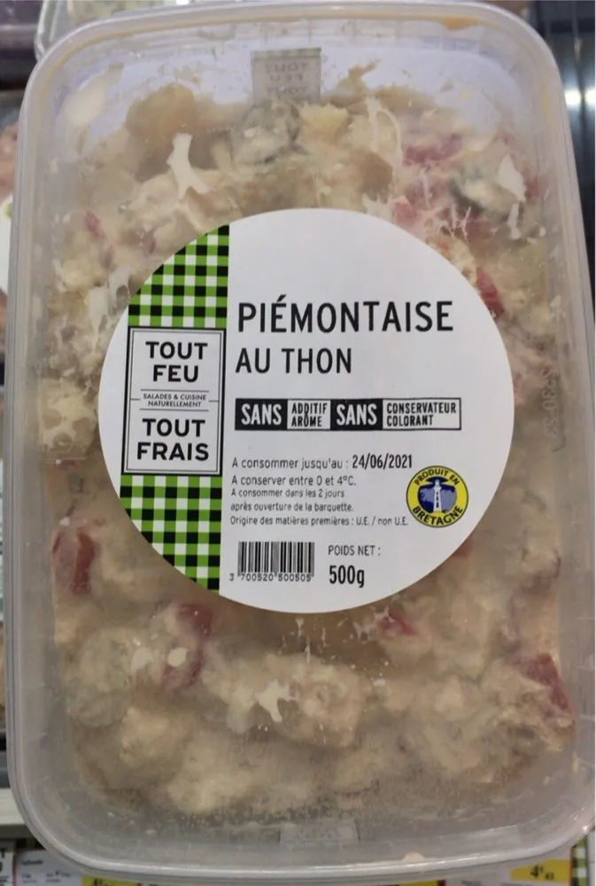 Piemontaise au thon