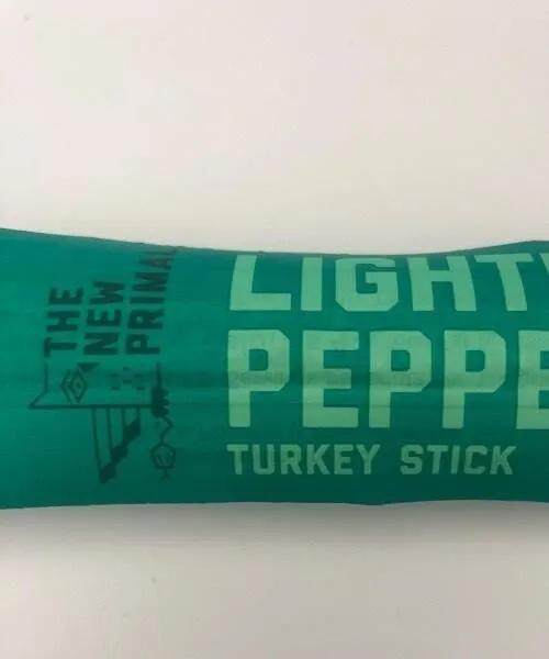 Lightly Peppered Turkey Stick