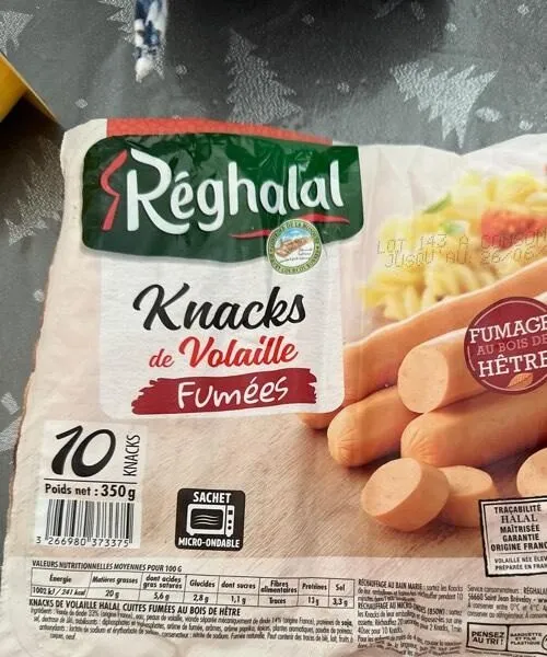 Knacks volaille
