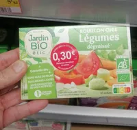 Bouillon cube légume degraisse