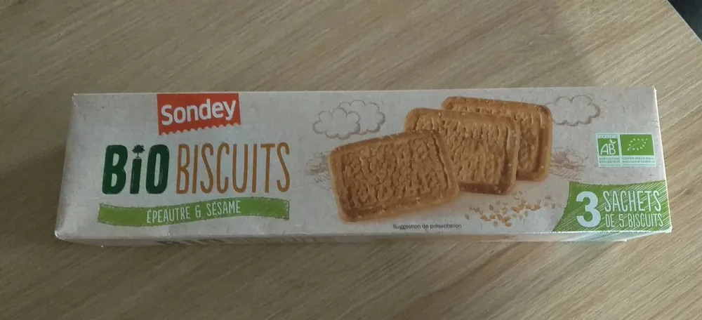 Bio Biscuits Épeautre et Sésame