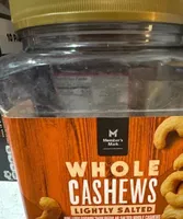 Whole Cashews Lightly Salted