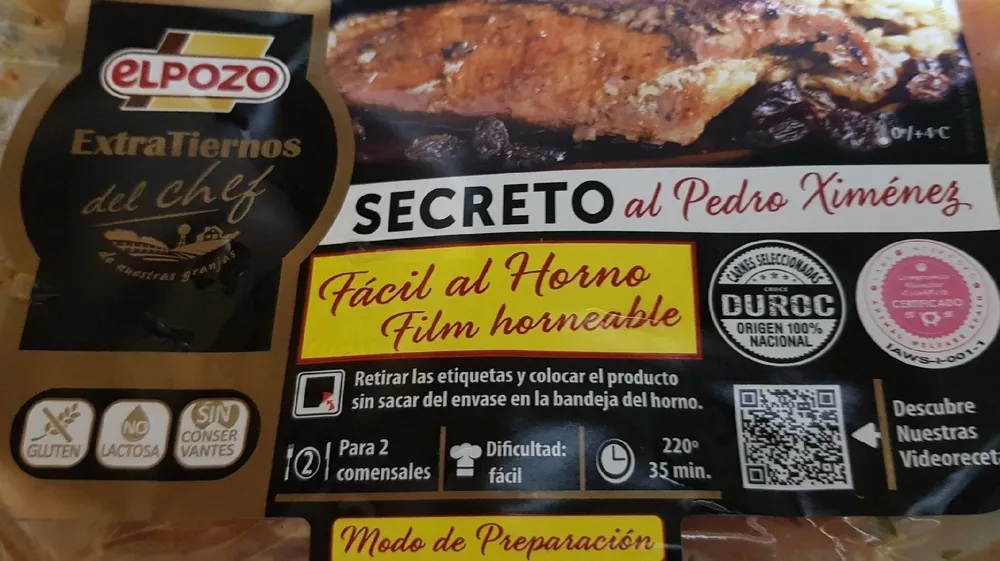 Secreto al pedro Jiménez