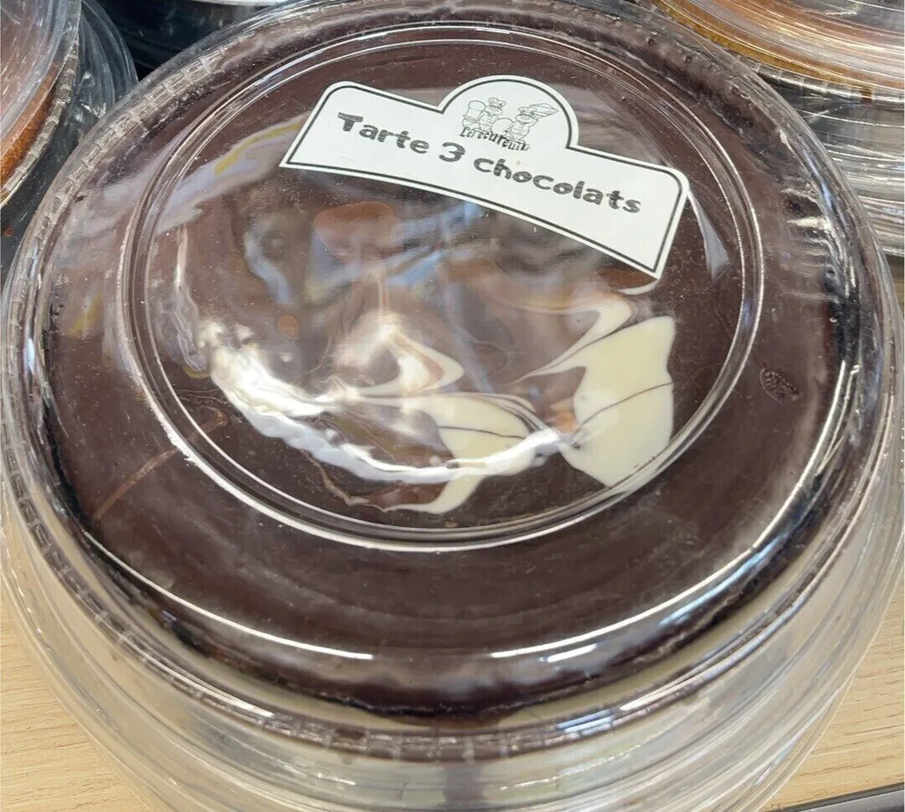 Tarte trois chocolats