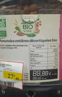 Amandes entieres