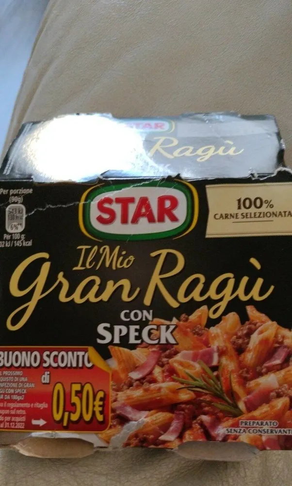 Gran ragù con speck