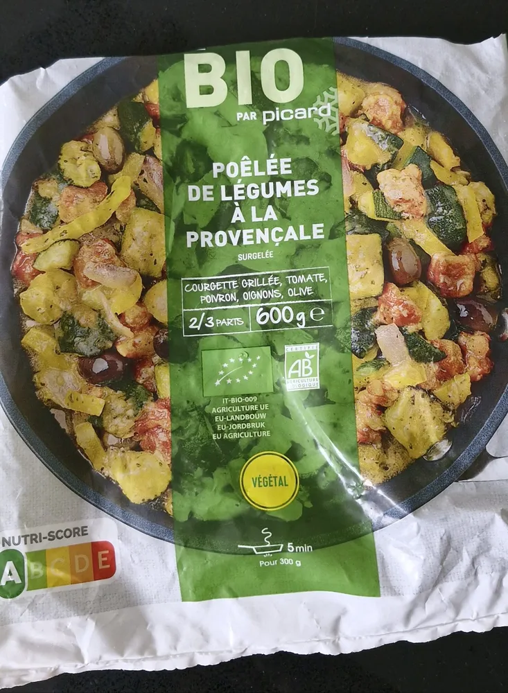 poêlée de légumes à la provencale