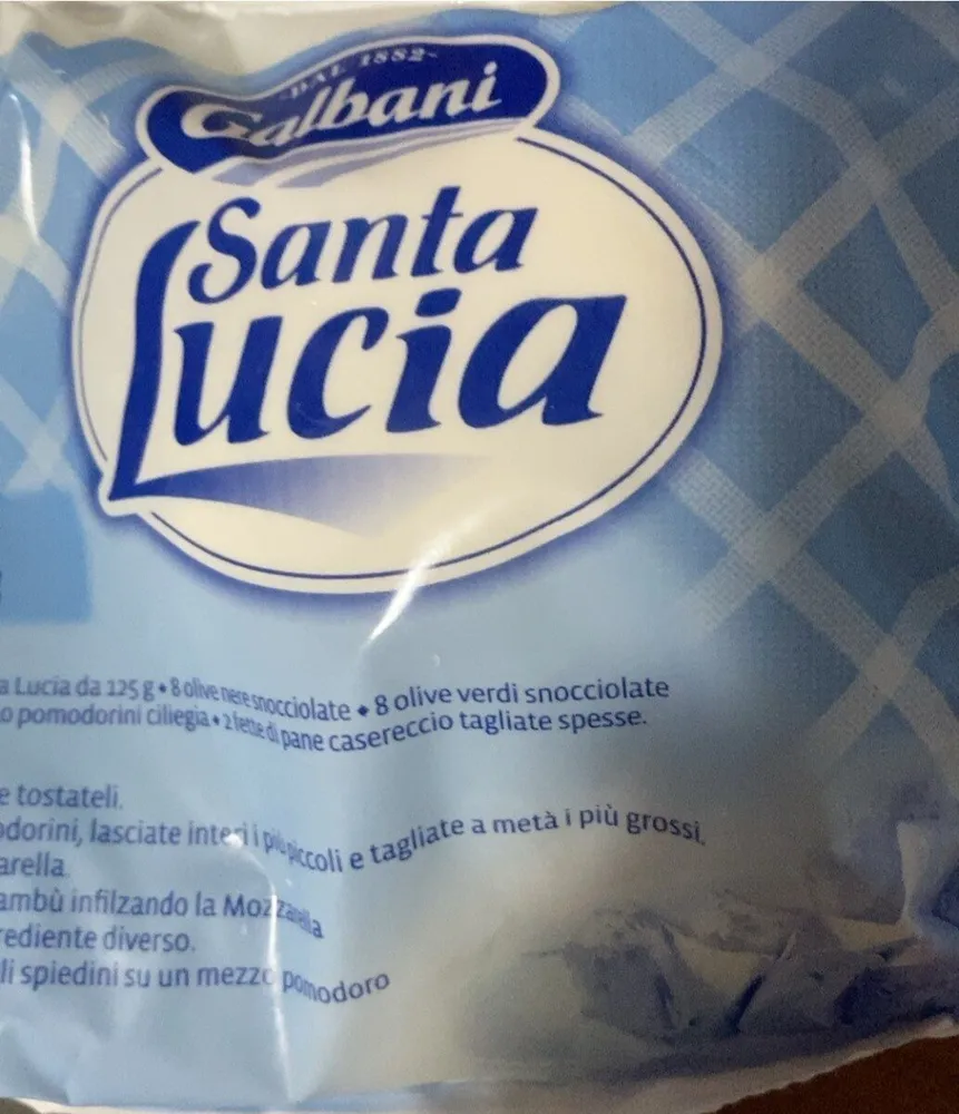 Mozzarella santa lucia