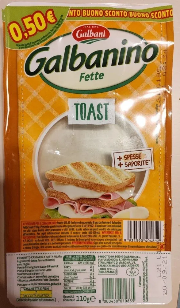 Galbanino fette