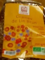 Graine de lin brun