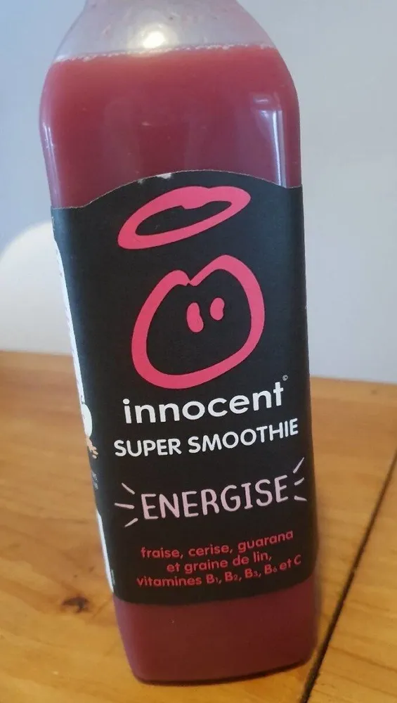 Innocent super smoothie énergisé