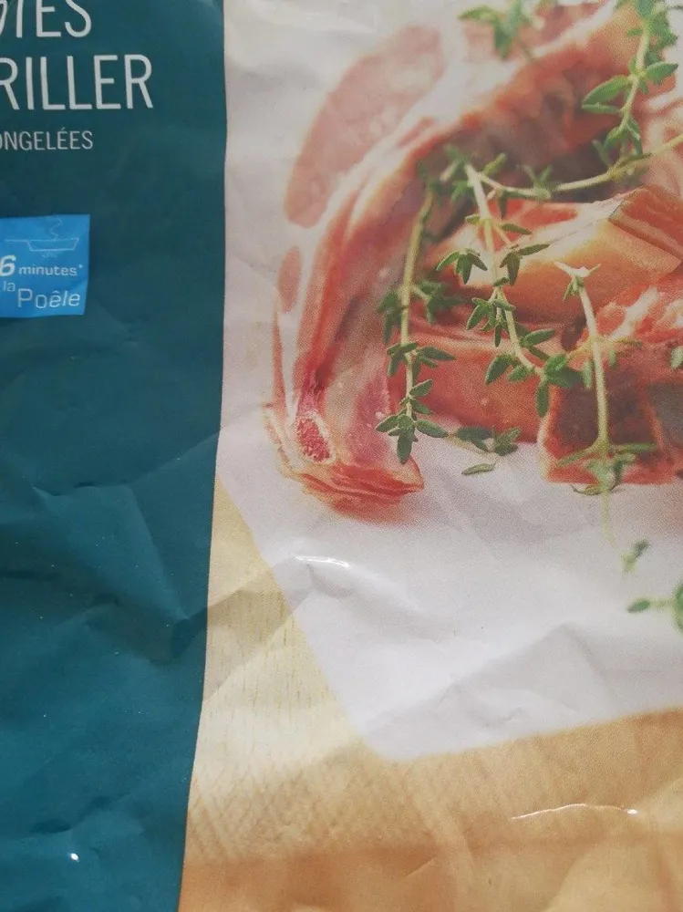Côtés d agneau à griller