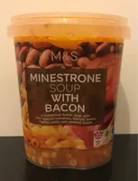 Soupe minestrone avec bacon