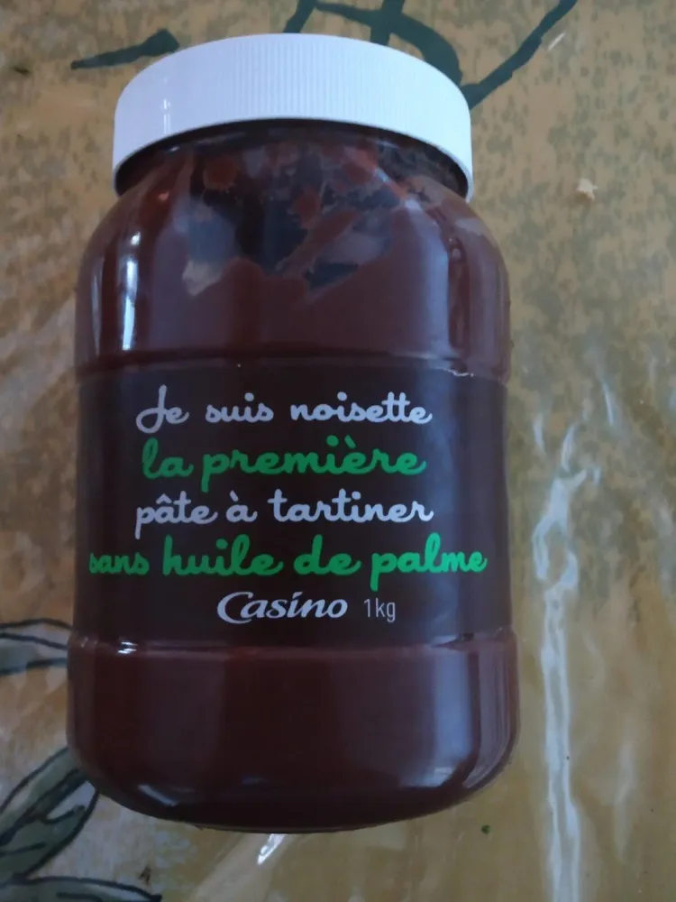 Pâte à tartiner aux noisettes et au cacao maigre
