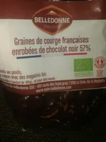 Graines de courge chocolat noir 57%