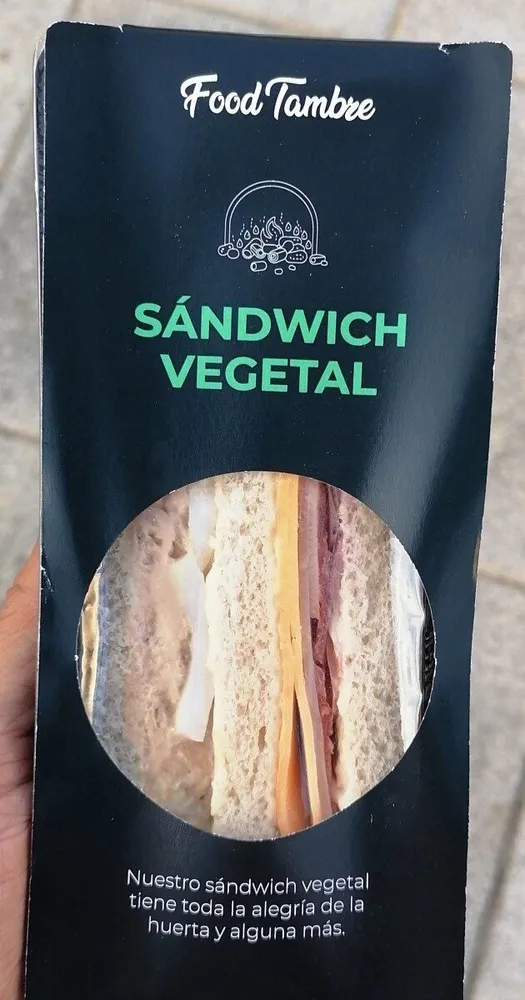 Sándwich vegetal