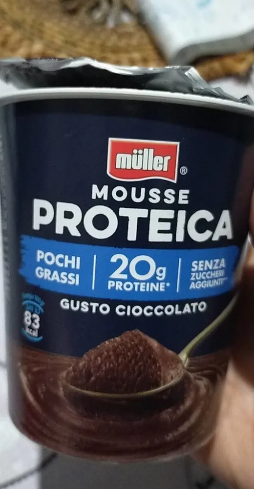 Mousse proteica
