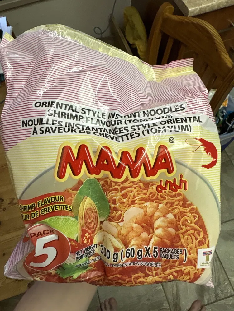 Shrimp Flavour (Tom Yum) Instant Noodles