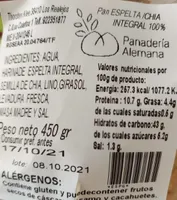 Pan Espelta