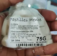 Pastille menthe