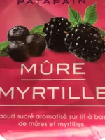 Yaourt mûre myrtille
